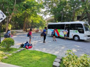 POST ECQ | DMMMSU-SLUC sends stranded students home