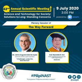 NARTDI personnel attend DOST-NAST 42nd Annual Scientific Meeting | Don ...