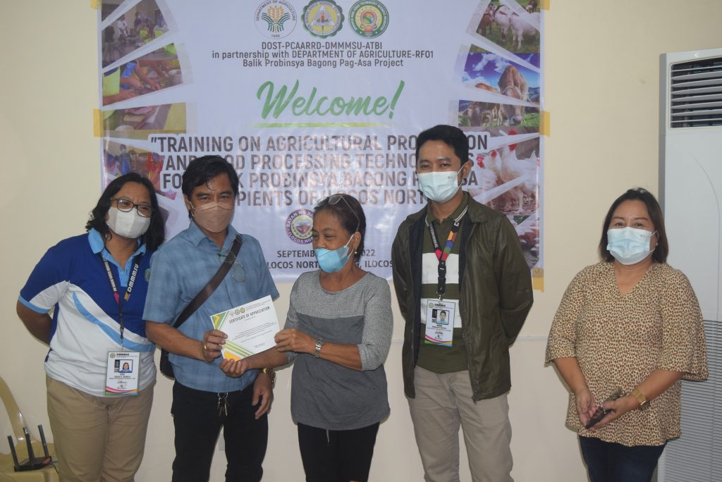 DMMMSU trains more BP2 recipients in Laoag City | Don Mariano Marcos ...