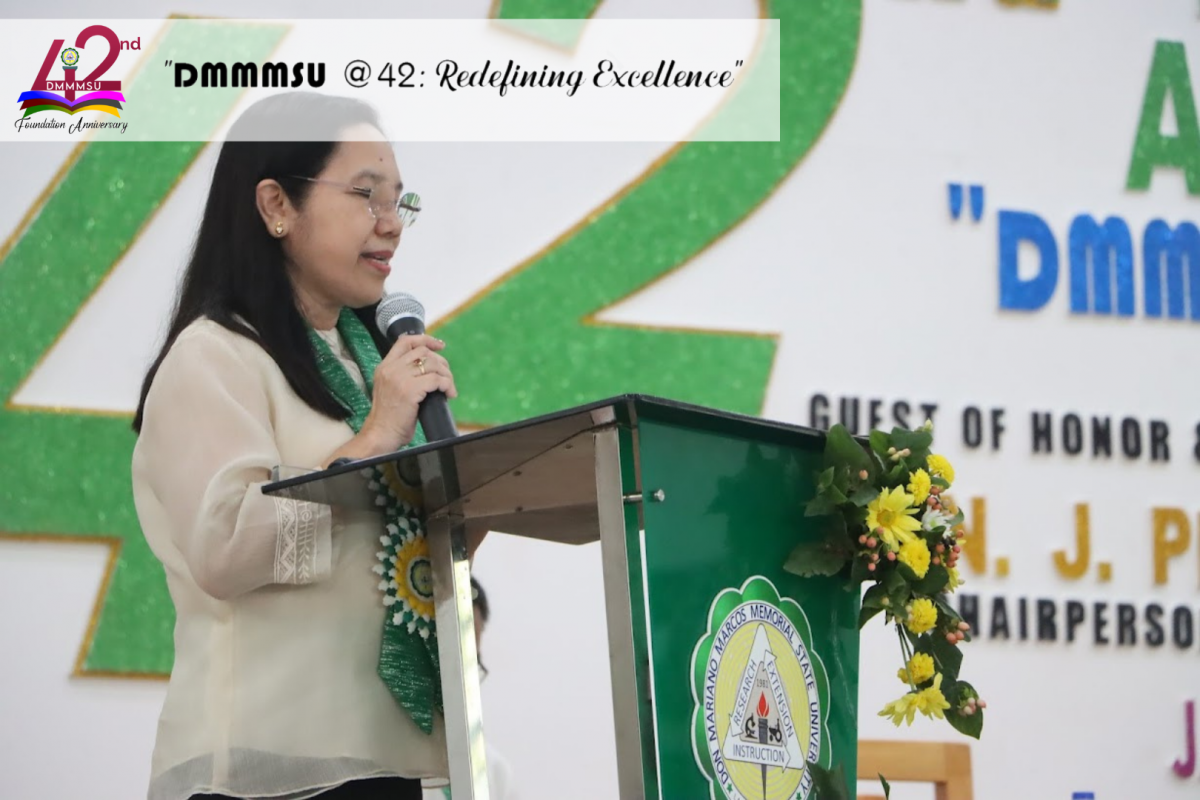 DMMMSU marks 42nd Foundation Anniversary | Don Mariano Marcos Memorial ...