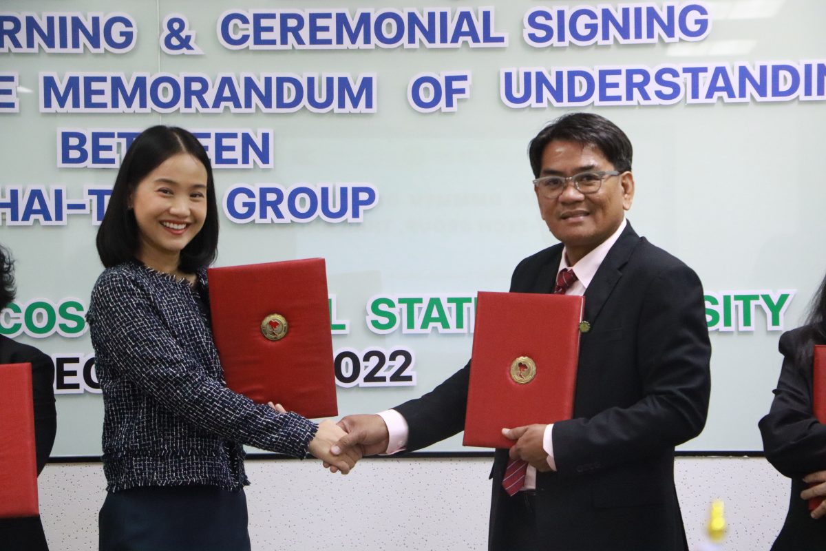 DMMMSU ends 2022 with partnership deal with tech group in Thailand ...