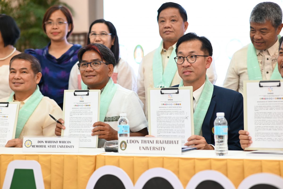 DMMMSU forges ties with 11 schools, agencies for SINAG Consortium ...