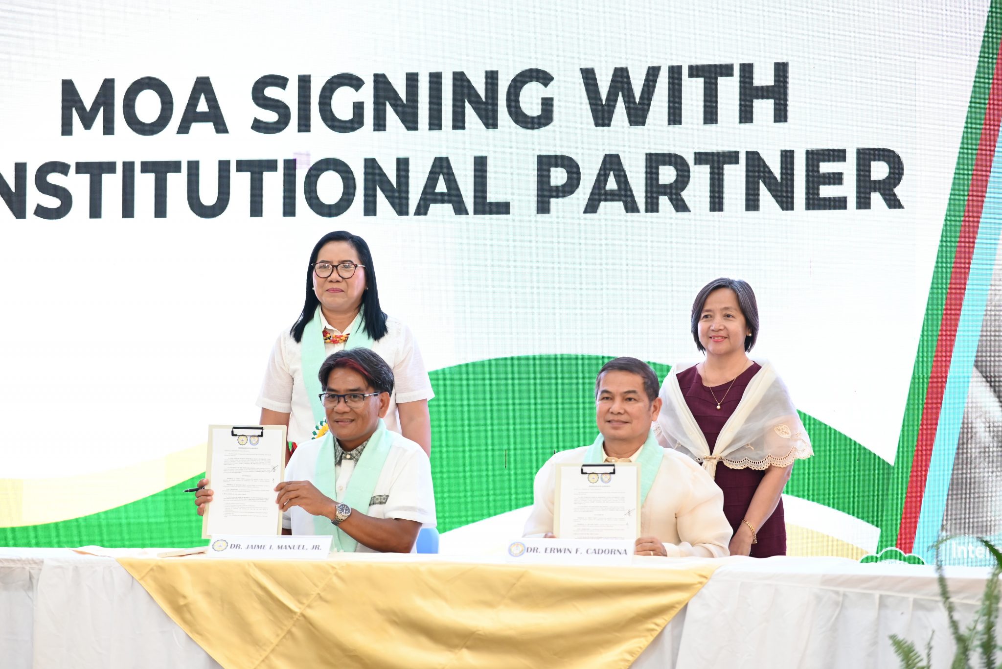 DMMMSU forges ties with 11 schools, agencies for SINAG Consortium ...