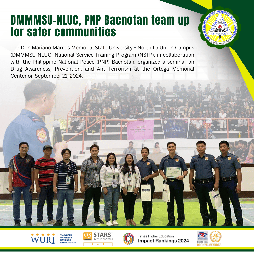 DMMMSU-NLUC-PNP-Bacnotan-team-up-for-safer-communities