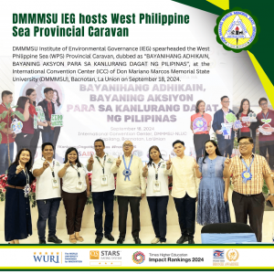 DMMMSU IEG hosts West Philippine Sea Provincial Caravan