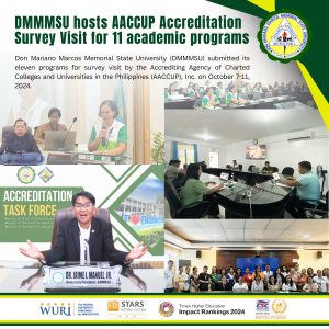 DMMMSU hosts AACCUP Accreditation Survey Visit for 11 academic programs