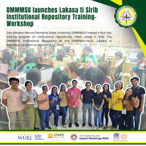 DMMMSU launches Lakasa ti Sirib Institutional Repository Training-Workshop