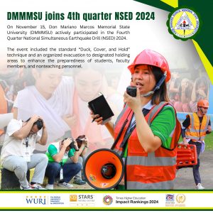 DMMMSU joins 4th quarter NSED 2024