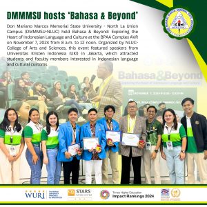 DMMMSU hosts ‘Bahasa & Beyond’