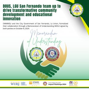 DOUS, LGU San Fernando team up to drive transformative community development and…