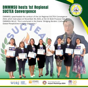 DMMMSU hosts 1st Regional SUCTEA Convergence