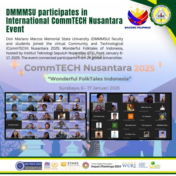 DMMMSU participates in International CommTECH Nusantara Event